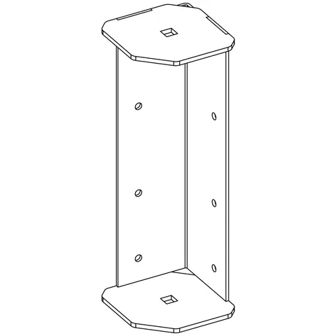 Bed corner bracket
