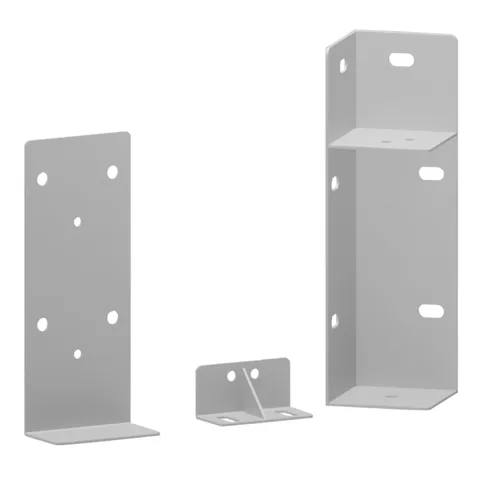 Bed corner fitting set