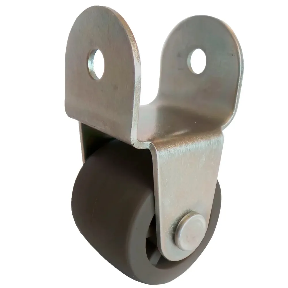 Furniture castor for pull-out units