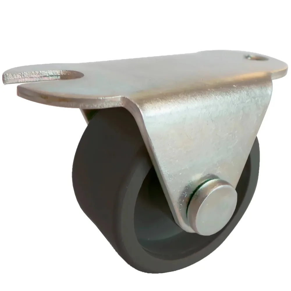 Furniture castor for pull-out units