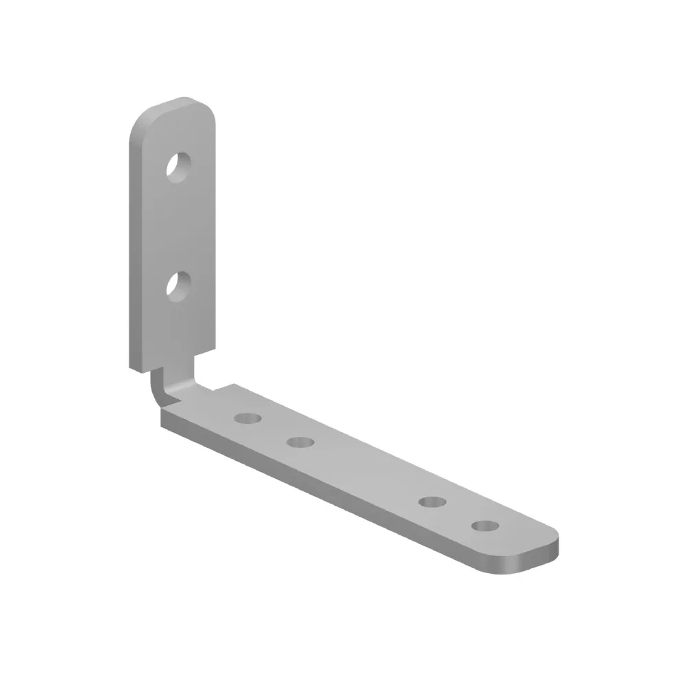 Mounting angle for handleless kitchen profile