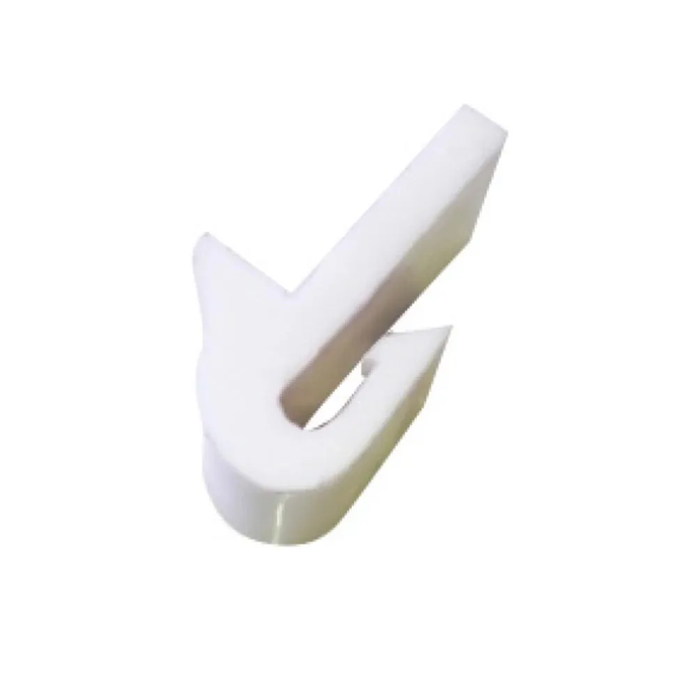 Zigzag spring clip