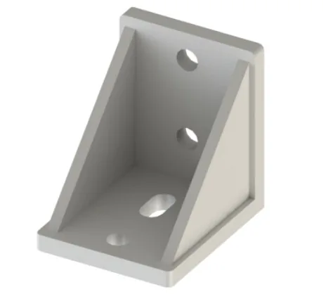 Plastic mounting angle