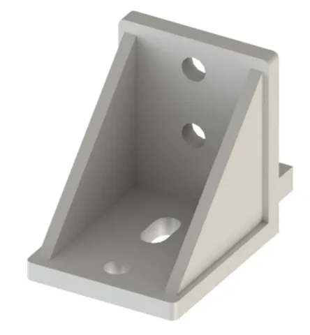 Plastic mounting angle