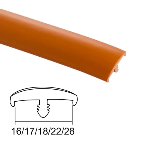 Decorative profile, plain colour