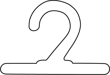 Fabric sample hook