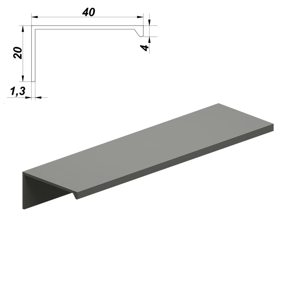 Aluminium profile handle