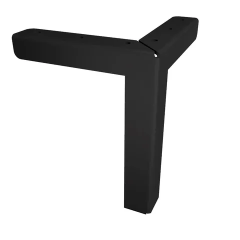 Noga meblowa metalowa narożna 100 × 100