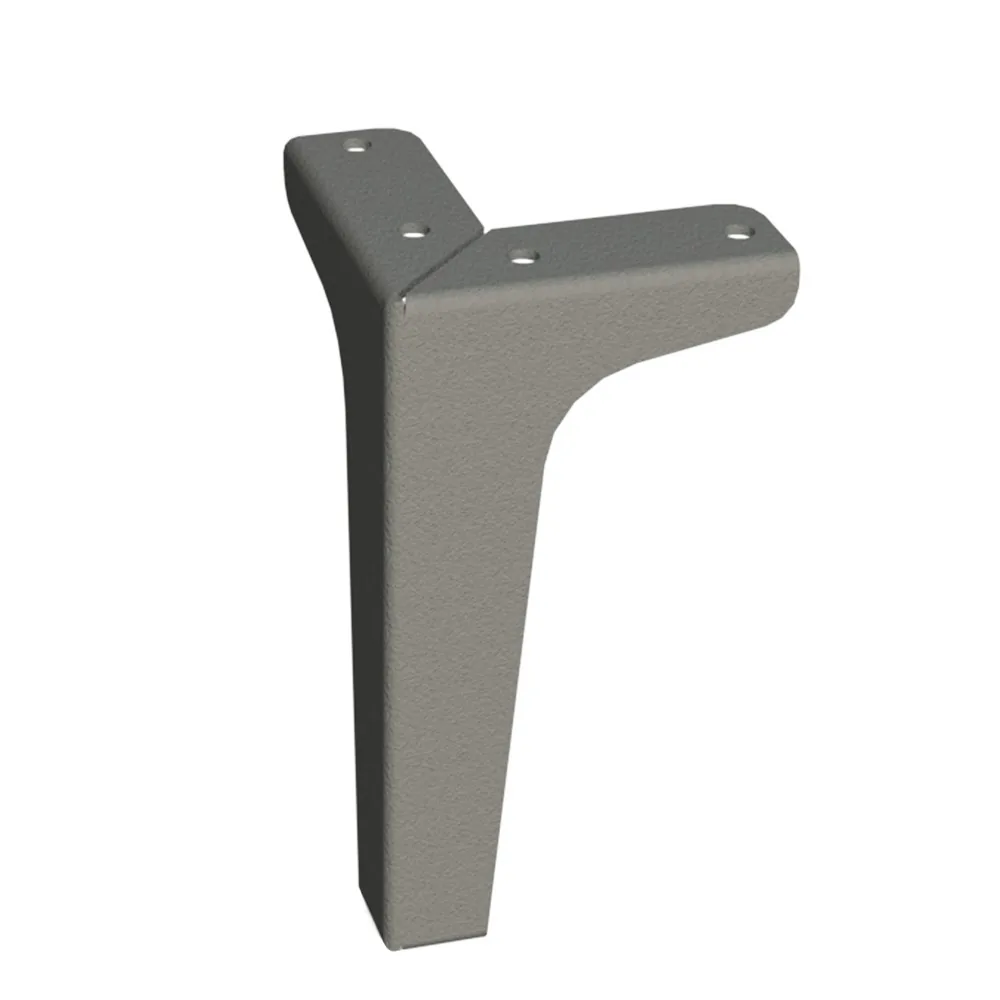 Metal furniture leg