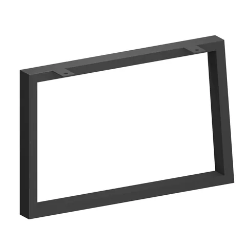 Noga meblowa metalowa, profil 40 × 20