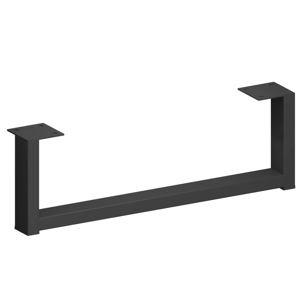 Metal furniture leg, 30 × 15 profile