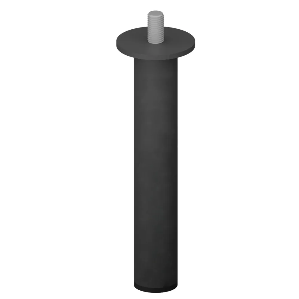 Metal furniture leg, Ø25