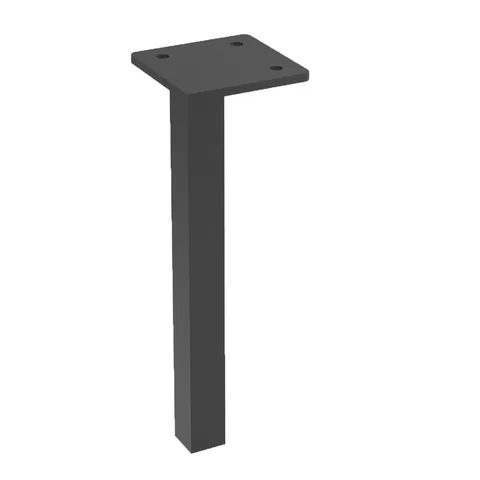 Noga meblowa metalowa, profil 15 × 15