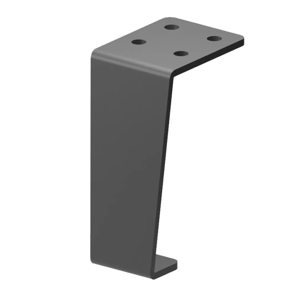Metal furniture leg