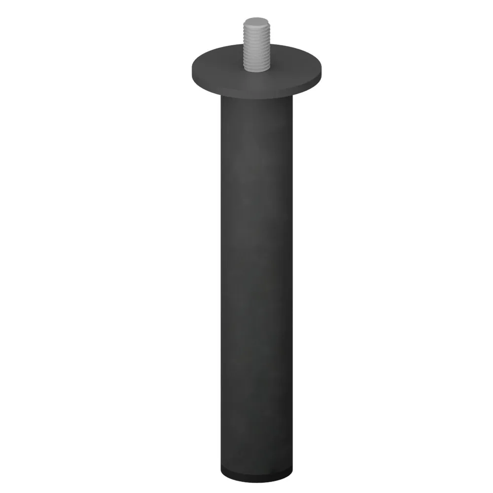 Noga meblowa metalowa Ø25, h 150