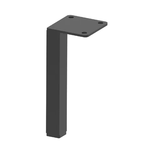 Noga meblowa metalowa, profil 20 × 20
