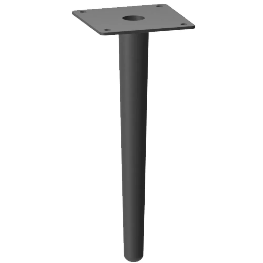 Metal furniture leg