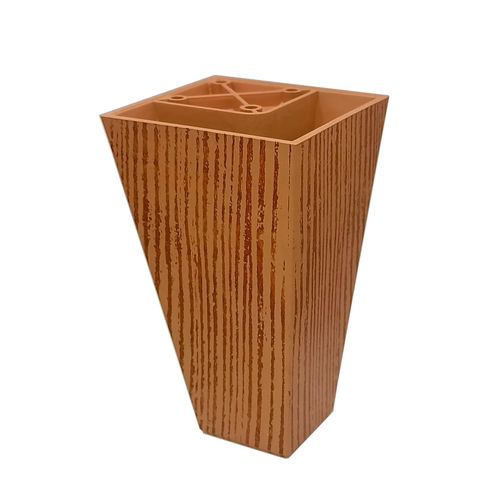 Noga meblowa z tworzywa, 78 × 78, h 120