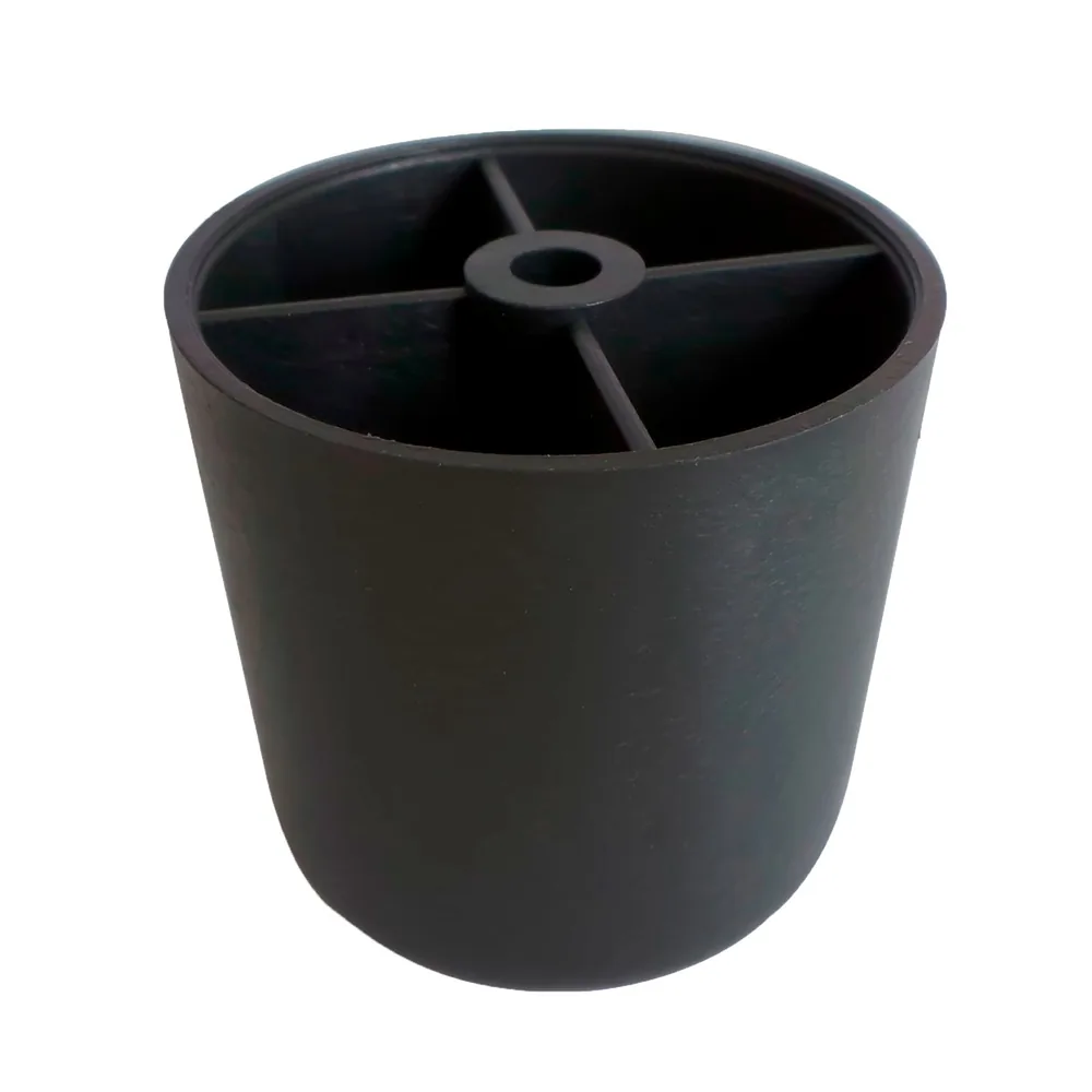 Plastic furniture foot, Ø50, H 50